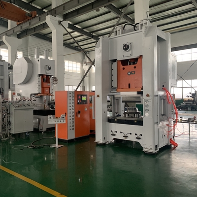 Siemens Motor Utama Kecepatan Tinggi Otomatis Aluminium Foil Tray Membuat Mesin LK-T130