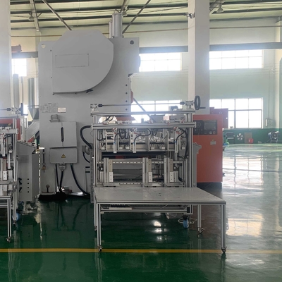 LK-T63 Mesin Pukulan Wadah Makanan Aluminium Foil 19.8KW Daya Terpasang