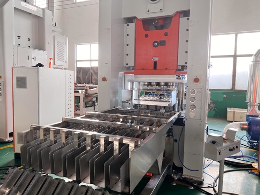 Mesin Koleksi Tart Kue Foil Aluminium Terbaru 2024 Dengan Motor Siemens