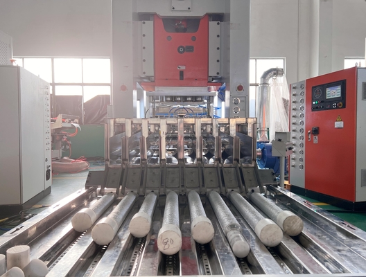 SIEMENS Motor H Frame Aluminium Foil Cake Tart Vibrate Making Machine Untuk Makanan