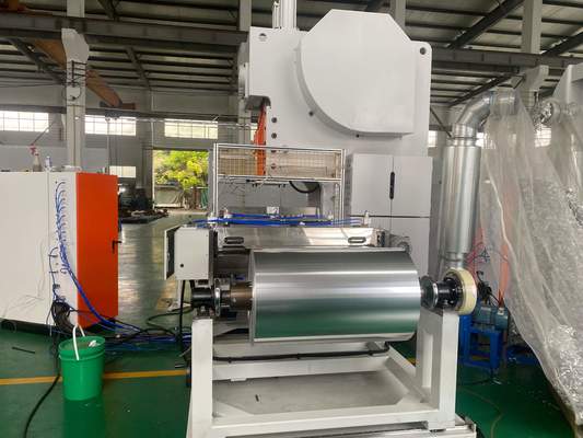LK-T63 Aluminium Foil Container Making Machine dengan Servo Driven Precision Control Mitsubishi PLC & Touchscreen HMI sepenuhnya otomatis