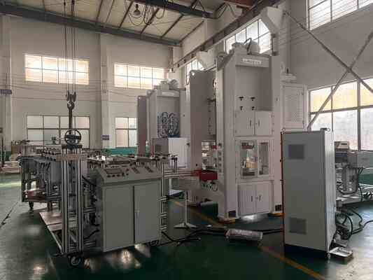 Mesin Pembuat Wadah Aluminium Foil Logo Kustom Sekali Pakai 8 inci dengan Efek Pengawetan