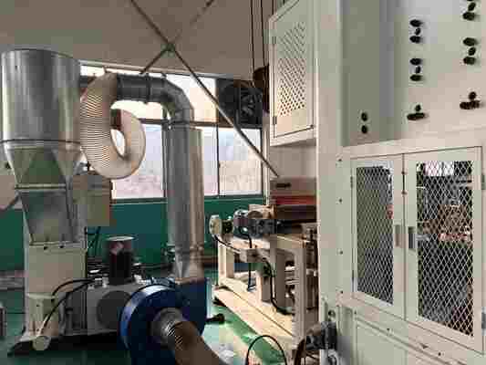 LK-T80 Aluminium Foil Making Machine Container dengan Mitsubishi PLC Control System Multi-Language