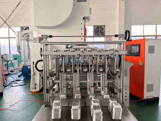 Mesin Kontainer Foil Aluminium Jalur Produksi Lengkap