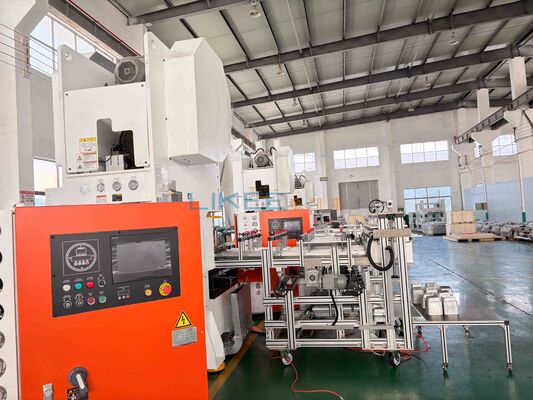Kontainer foil aluminium membuat mesin operasi kecepatan tinggi yang stabil