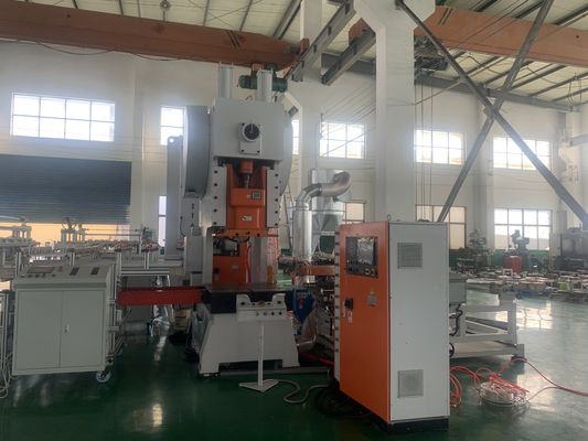 LK-T80 Mesin Pembuat Otomatis Pukulan Foil Aluminium Wadah Makanan Sekali Pakai