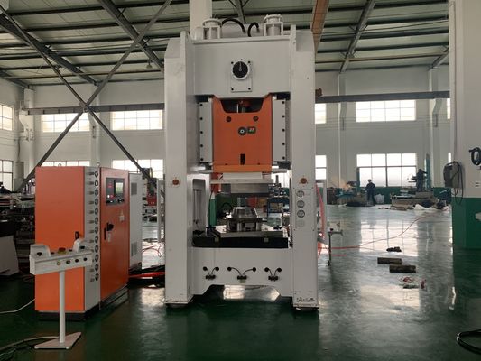 LK-T80 Kontainer Makanan Aluminium Foil Punching Otomatis Schneider Electrical Making Line