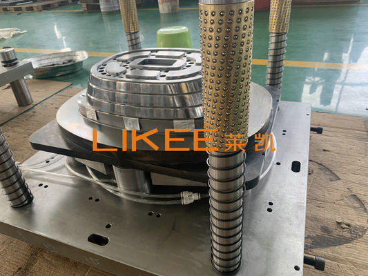 4 rongga Steel CR12 Foil Food Pan Mould Punching Jenis