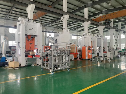 LK-T80 Makanan Container Aluminium Foil Punching Bahan baku 3003 H24 Mesin Membuat